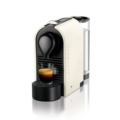 Nespresso U White coffee machine by Krups XN250140 Debenhams